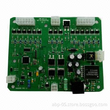 Communication PCB Assembly, SMD + DIP Process and 206 Components Pin Quantity